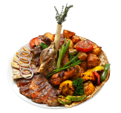 Большое мясное ассорти