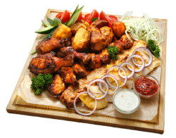 Куриное ассорти на гриле