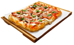 Ветчина с грибами